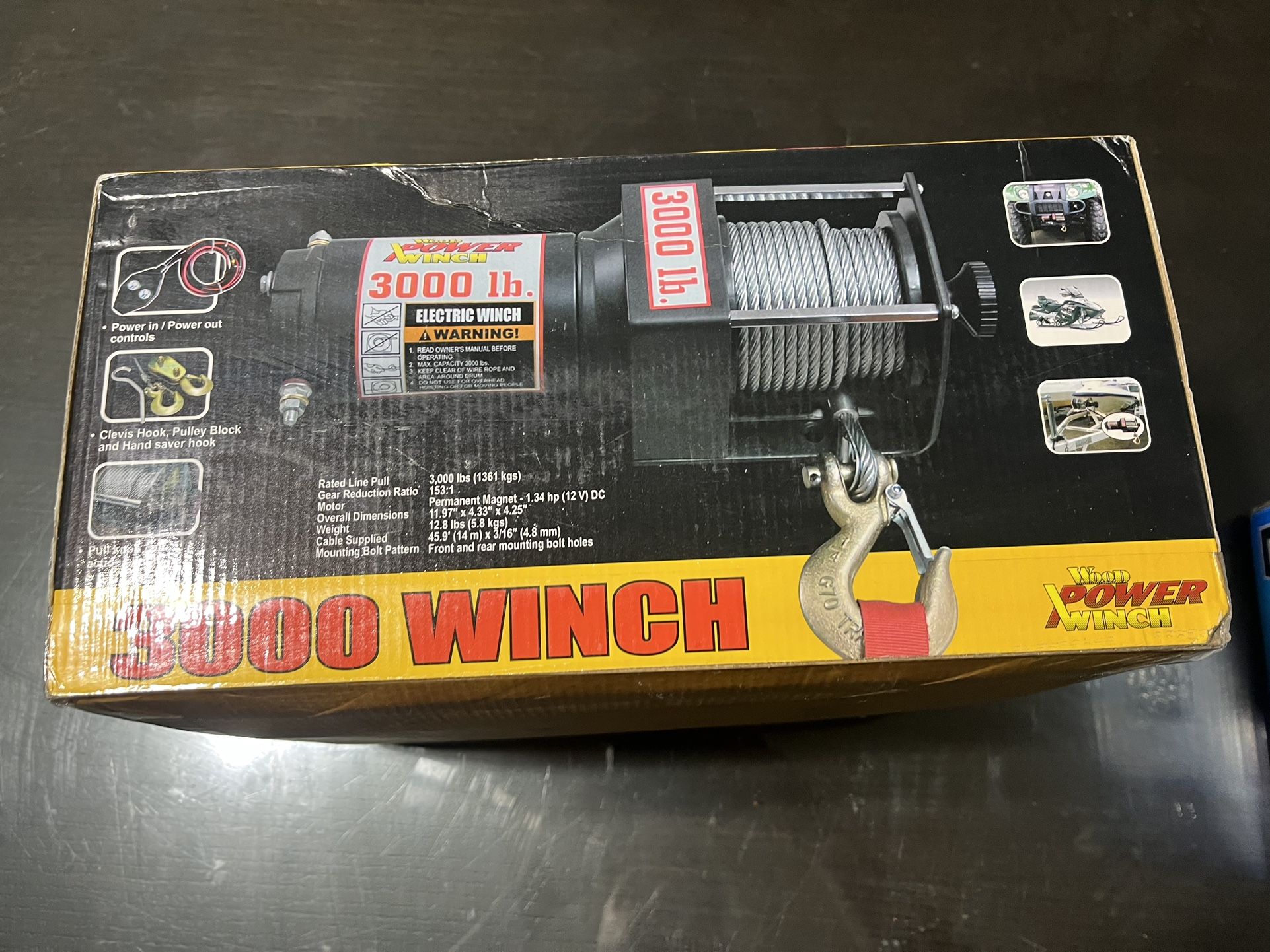 Winch! 3000 Lbs