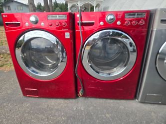 Lg Washer And Dryer Set