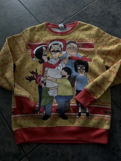 Bob’s Burgers Mens Small Christmas Sweater