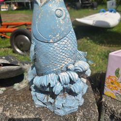 Resin Fish Garden Decor
