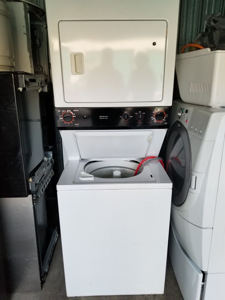 GE Washer Dryer Stack