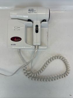 Andis Pro Turbo 1600 Watt Wall Mount Mounted Hang Up Hair Blow Dryer - TESTED