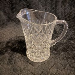 Vintage Crystal Lead Water Pitcher