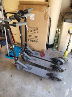3 Electric Scooters
