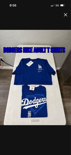 MLB Nike Los Angeles  dodgers blue adult t shirts size small, medium and large