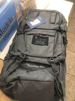 Mountaintop hiking backpack