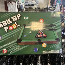 Portable Table Top Pool 