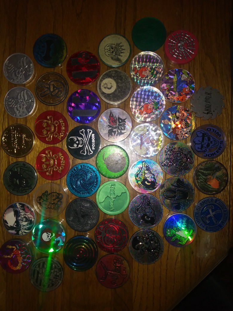 HUGE 1990's POG AND SLAMMERS COLLECTION