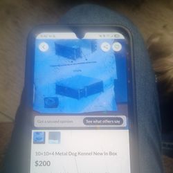 10x10x4 Metal Dog Kennel
