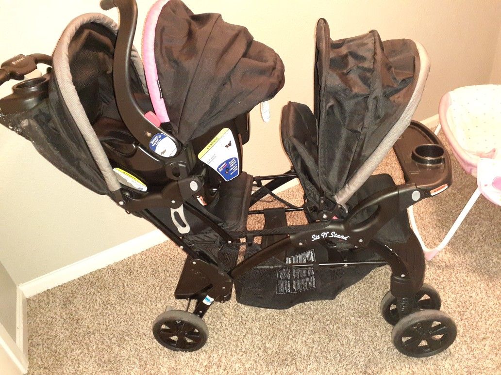 Double stroller for sale!