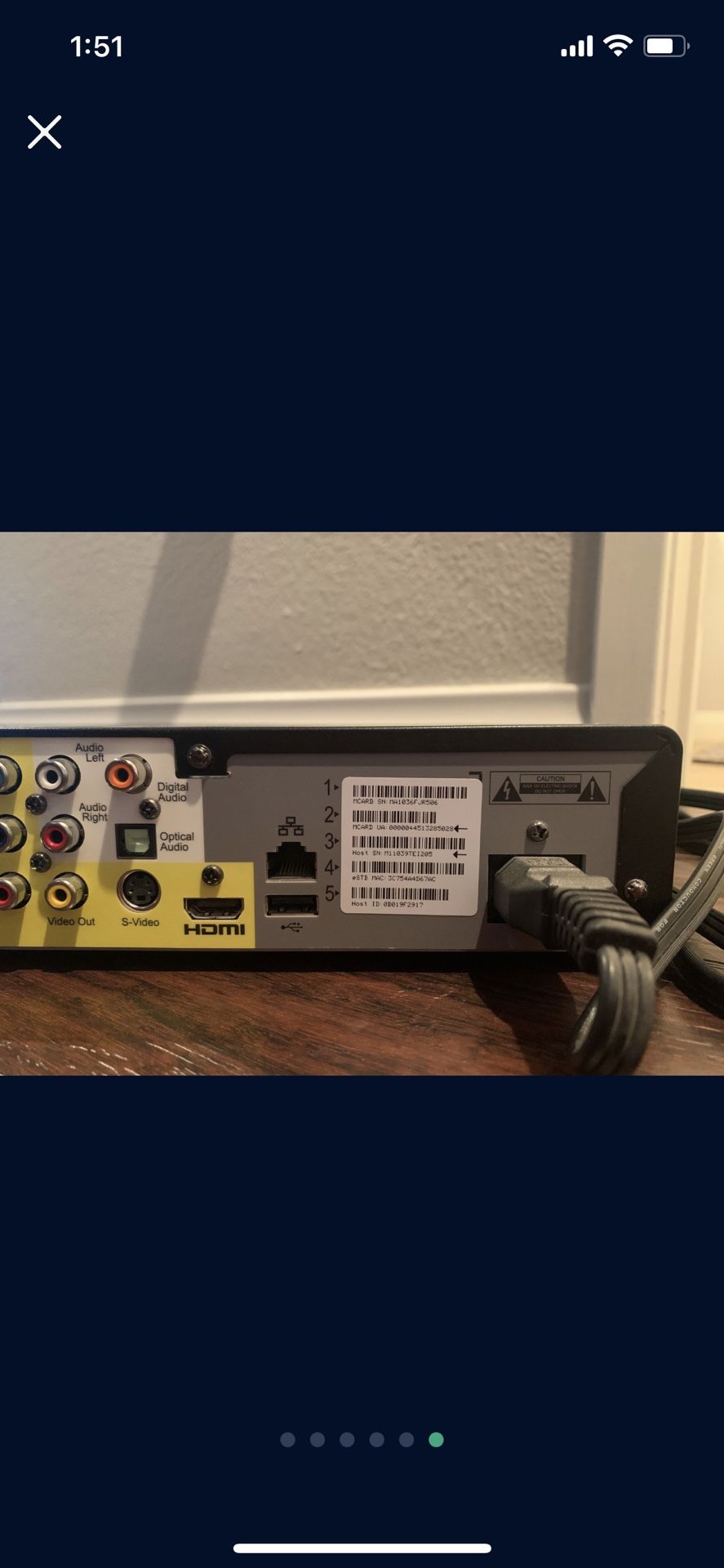 Verizon Motorola Cable Box for Sale in Hemet, CA OfferUp