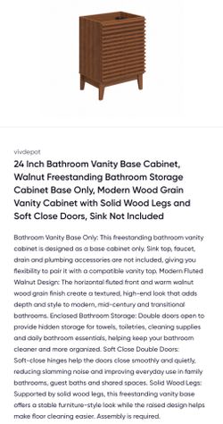 Bathroom vanity