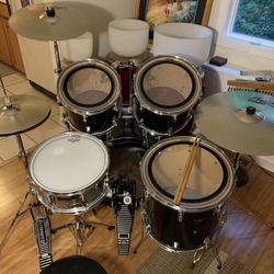 Ludwig Accent Drum Set, Paiste Cymbals