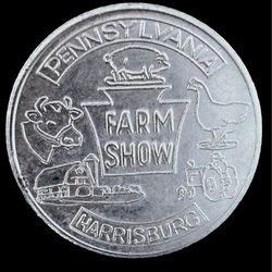 Vintage Farm Show Token Harrisburg, PA