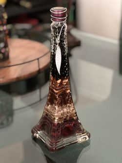 Decorative French Bistro Inspired Oil Bottle - Eiffel Tower