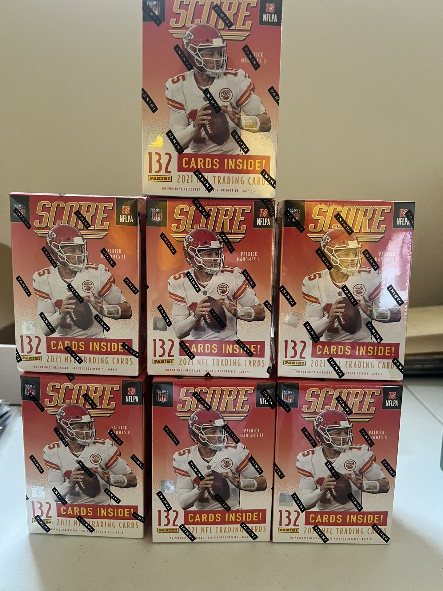 Factory Sealed 11 Pack Blaster Box 2021 Score NFL Football Cards (7)