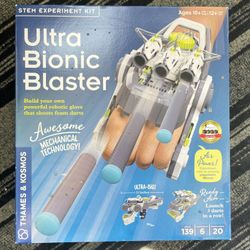Ultra bionic blaster foam dart pneumatic mechanical tech stem experiment kit