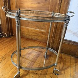 A vintage Maison Jansen Drinks Trolley