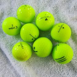 Mixed Colored Golf Balls