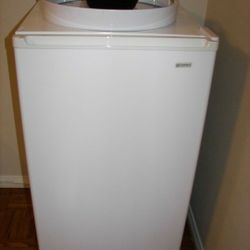 Mini-Fridge -White Color: 4+ cu ft (As-Is Condition)