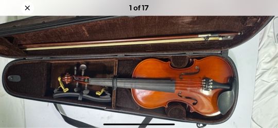 Violin with Bow and Case St Antonio 4x4 2003 Model Shimro.