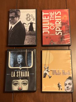 CINEMA - Fellini Criterion DVDs