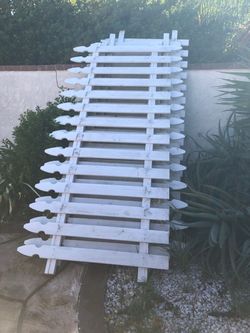 French Gothic Style  picket Fence Panels