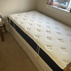 Twin Bed Mattress And Frame 