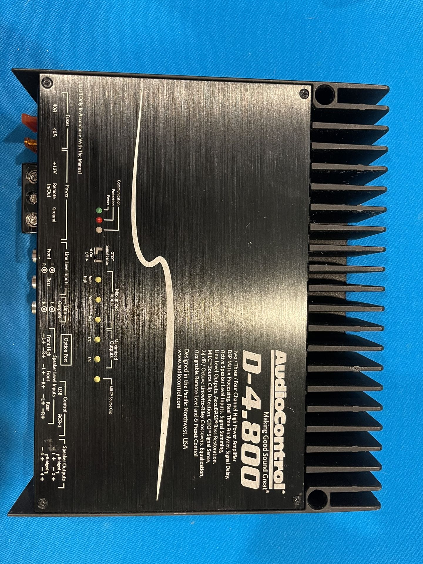 Audio Control D 4.800