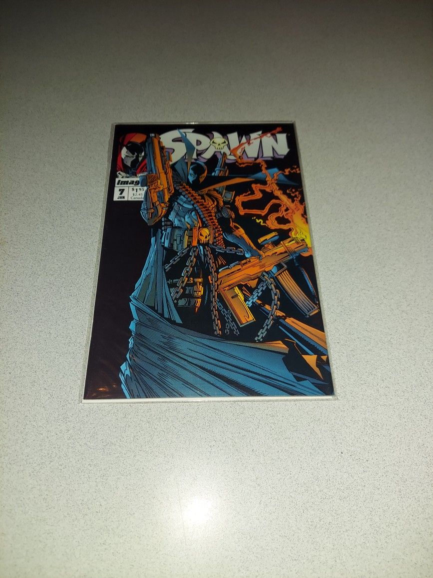 1993 SPAWN #7 COMIC BAGGED AND BOARDED 