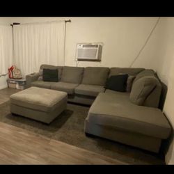 Grey Sectional Couch