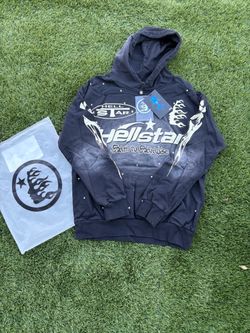 Black Hellstar Hoodie Size Small Brand New