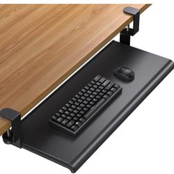 DESK CLAMP KEYBOARD TRAY