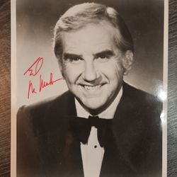 Signed Ed McMahon 8x10 Photo Autograph Picture Hollywood Auto