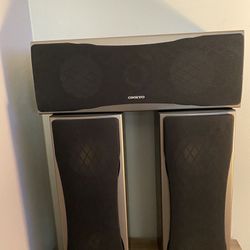 Onkyo 130 watt 8 ohm speakers