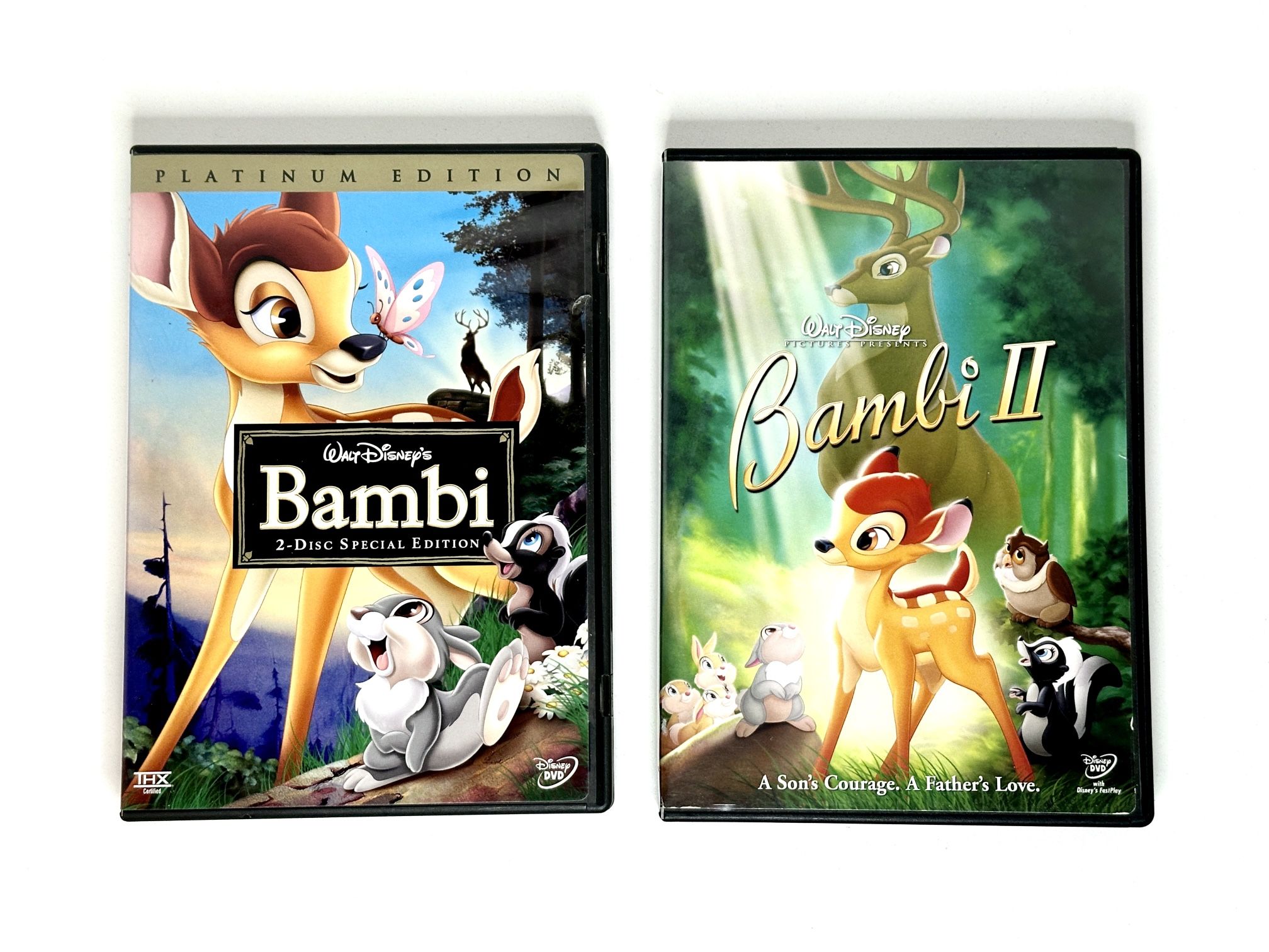 Bambi DVD and Bambi II DVD