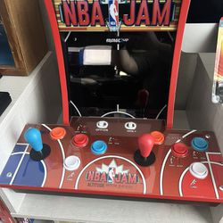Arcade1Up NBA JAM 2 Player Countercade - Tabletop Arcade Machine - 3 Games in 1