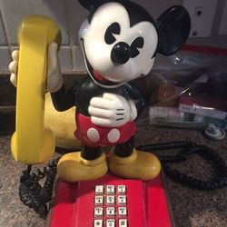 Original Mickey Mouse telephone