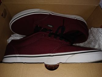 Maroon Vans