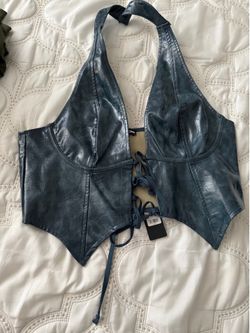 Crop top vest