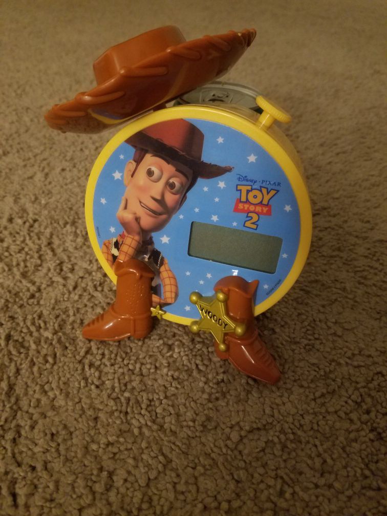 Toy Story kids clock