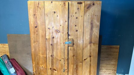 Wooden Storage Cabinet