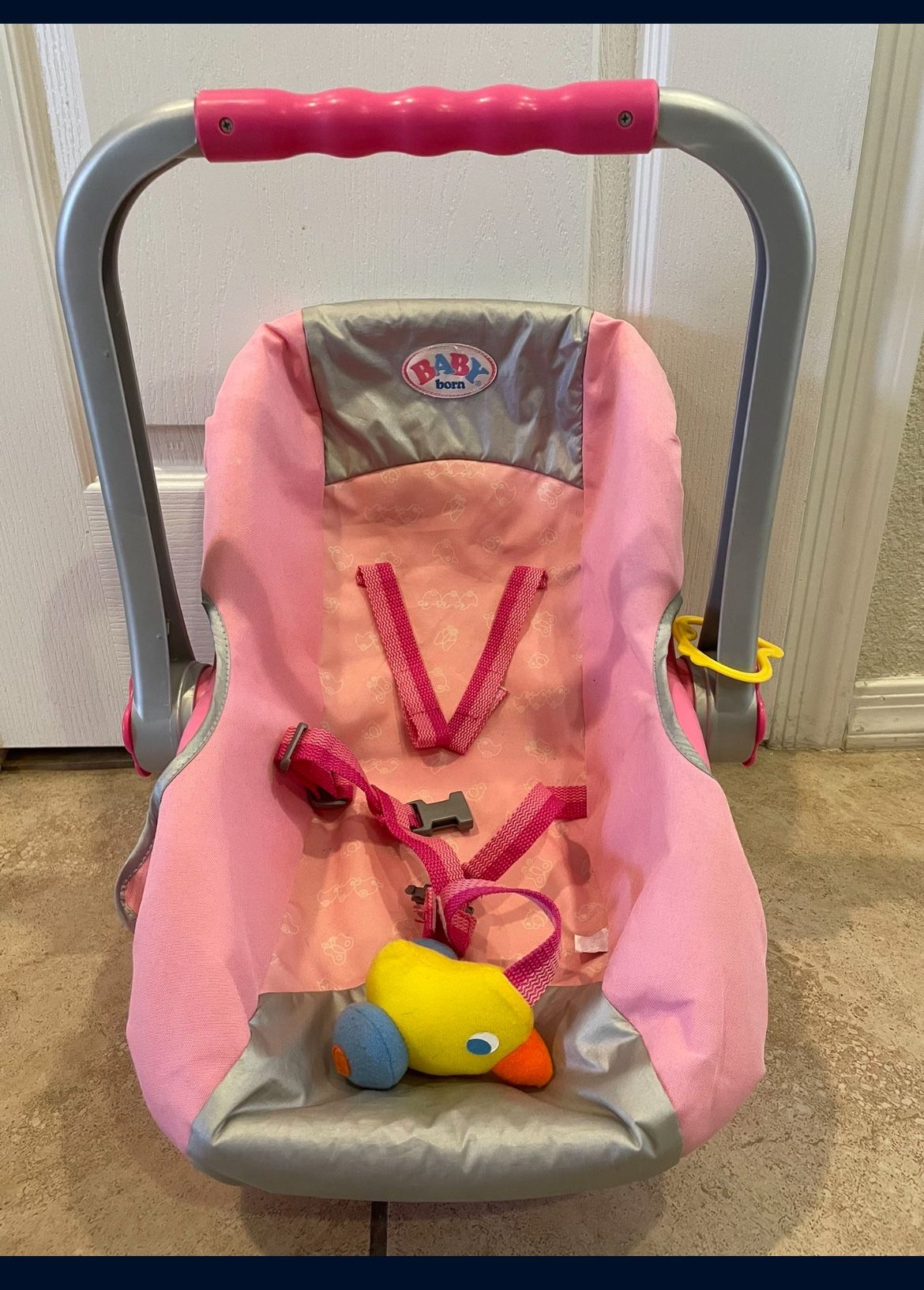 Baby Born Doll Play Car Seat Carrier