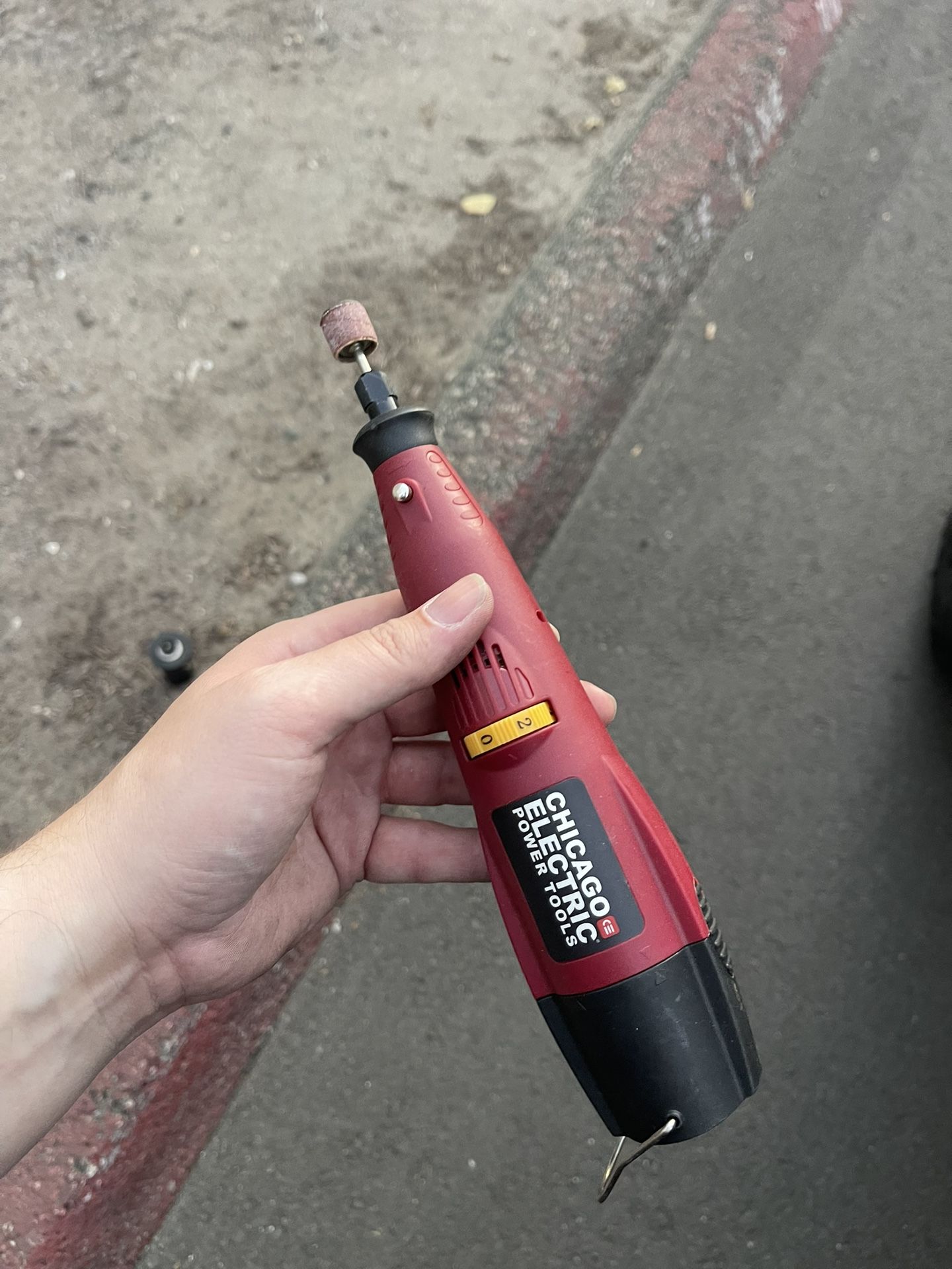 chicago electric power tools cordless rotary tool