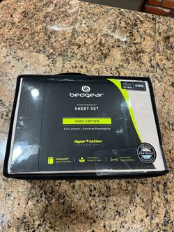 Bedgear split king sheet set 125.00