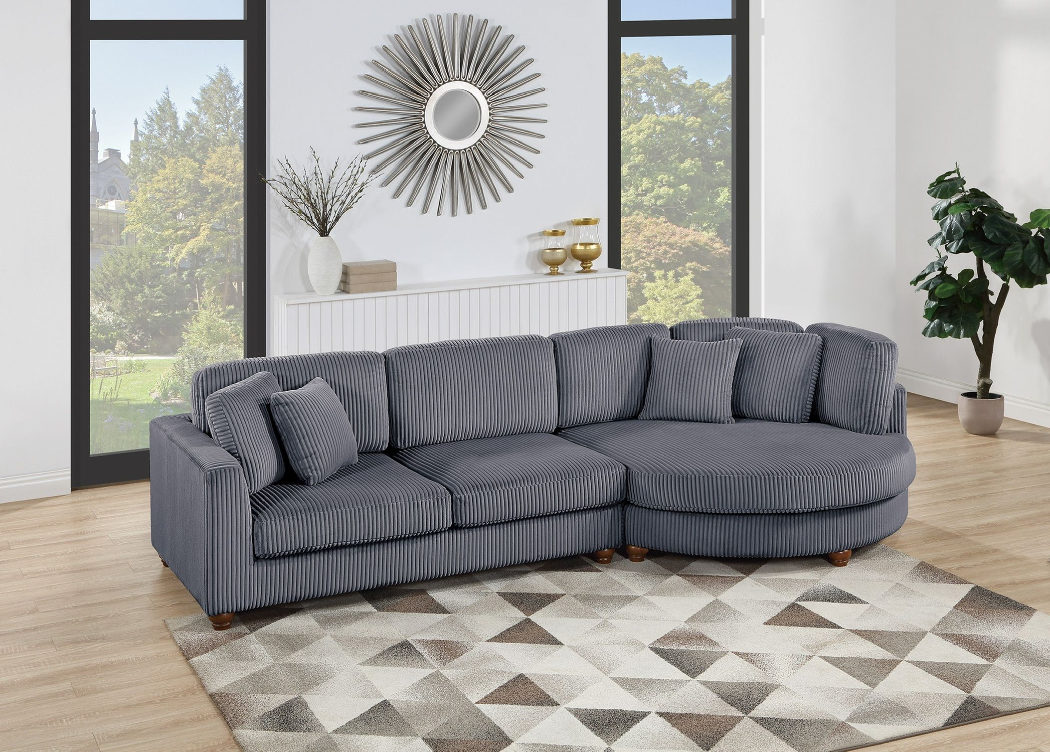 Grey Sectional