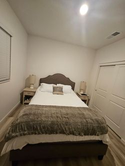 Queen Bed + Frame + Mattress Set (Optional) – $100 Pickup Only