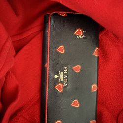 Prada Wallet With Original Box And Authentication Card 