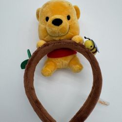 Tokyo Disney Resort Winnie the Pooh Headband Ears Plush Doll Head Band
