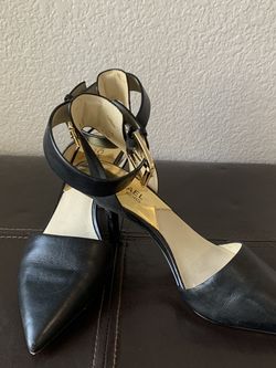 Heels -Michael Kors Leather Ankle Strap